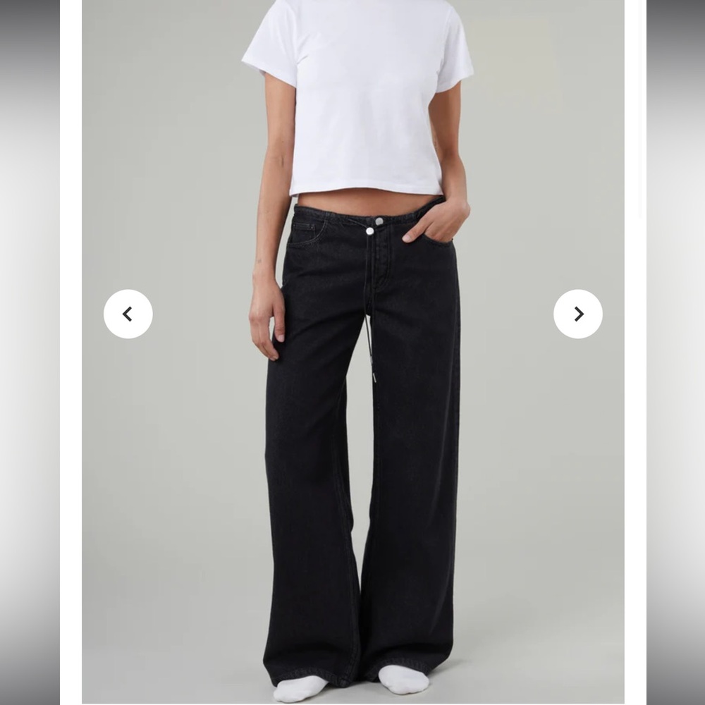 Still Here Cool Jean in washed black NWOT